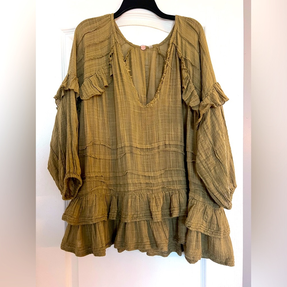 Free People One Gauze Tsunami Tunic